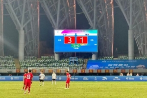 全运会U16男足决赛：北京队3-1击败湖北队夺冠，创北京足球历史